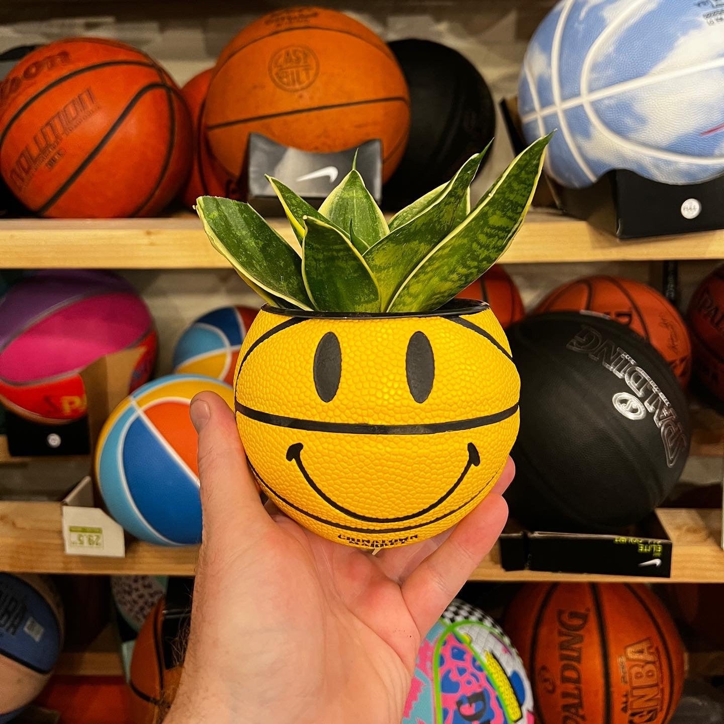 Baby Basketball Planter