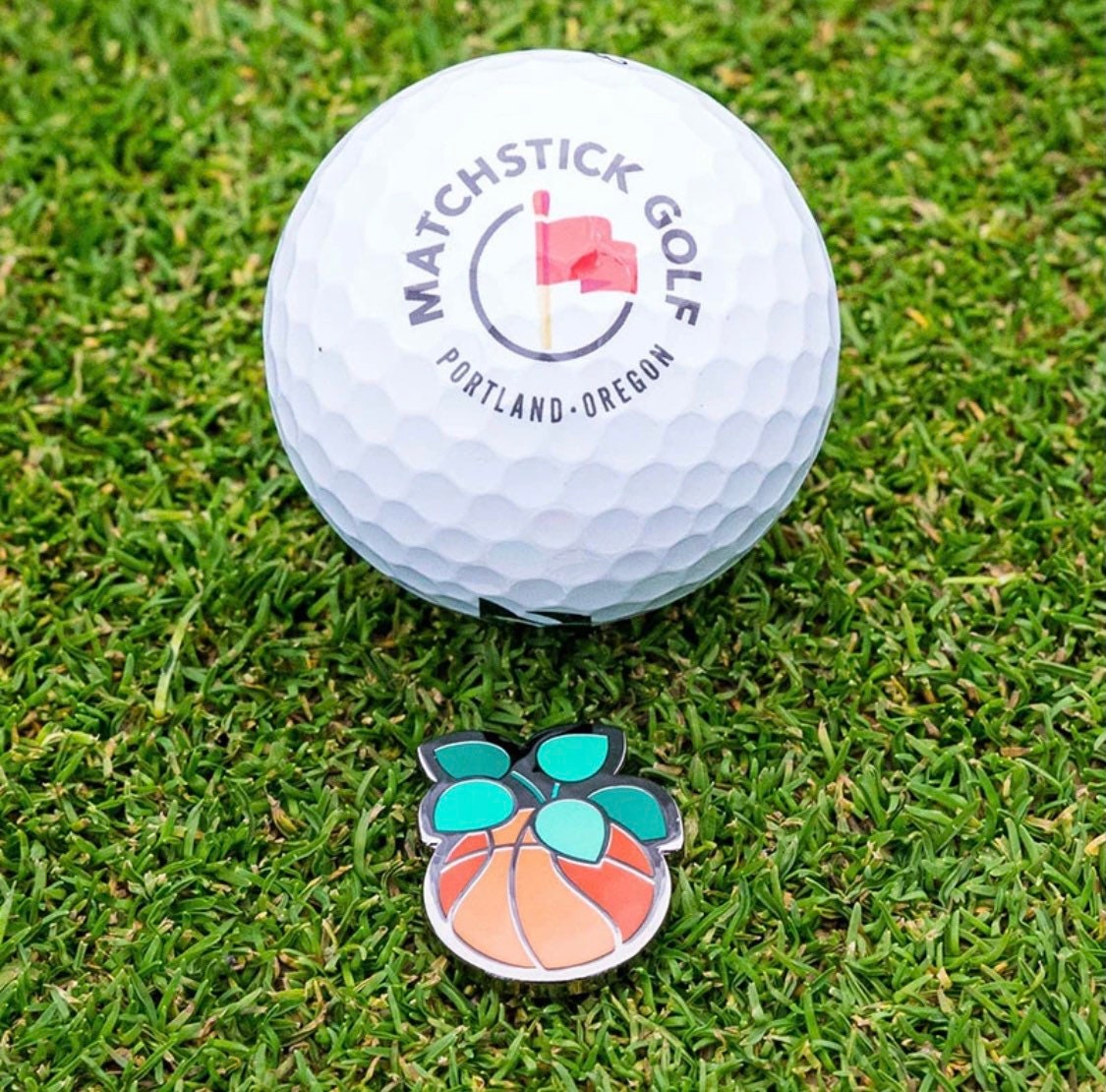 Plantsketball Golf Ball Marker by Matchstick Golf