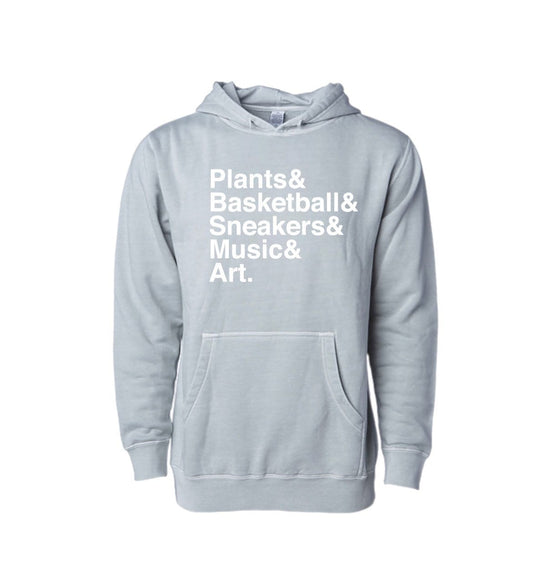 Pigment Dyed Sage Hoodie