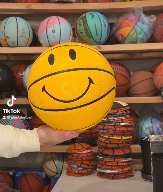 Happy Face Basketball by Plantsketball
