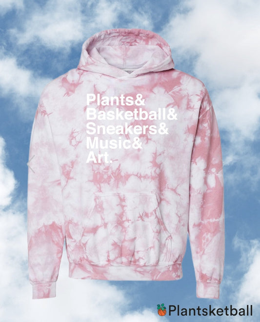 Rose Crystal - Dyed “&” Hoodie