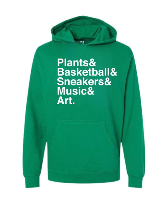 Essential Elements Hoodie Kelly Green