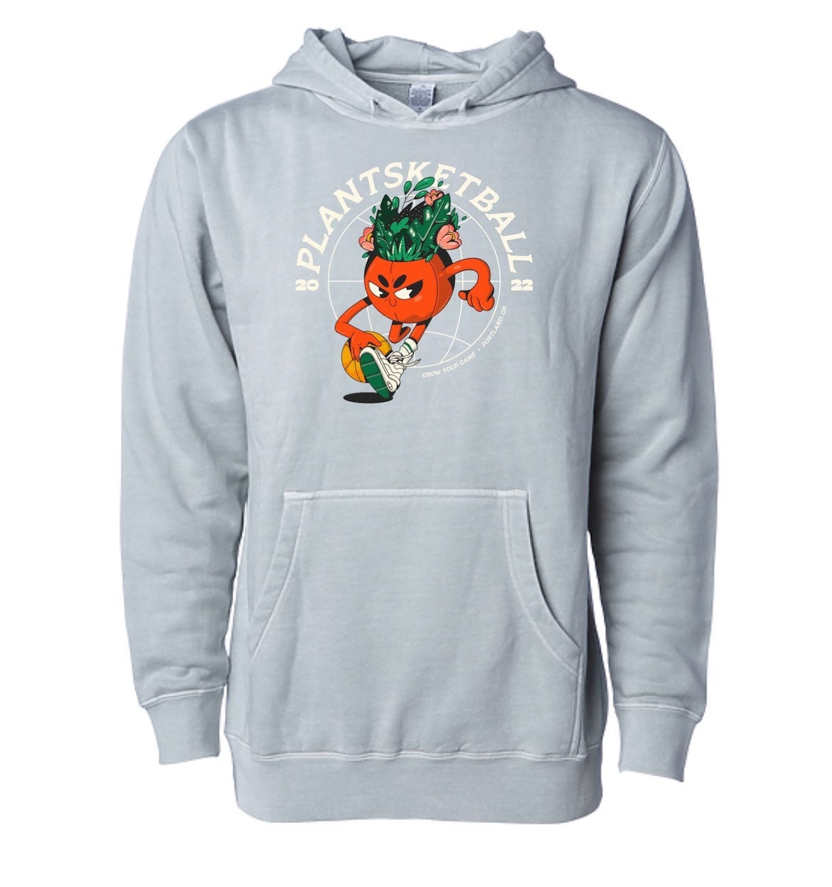 Hustle Hoodie - Pigment Dyed Sage