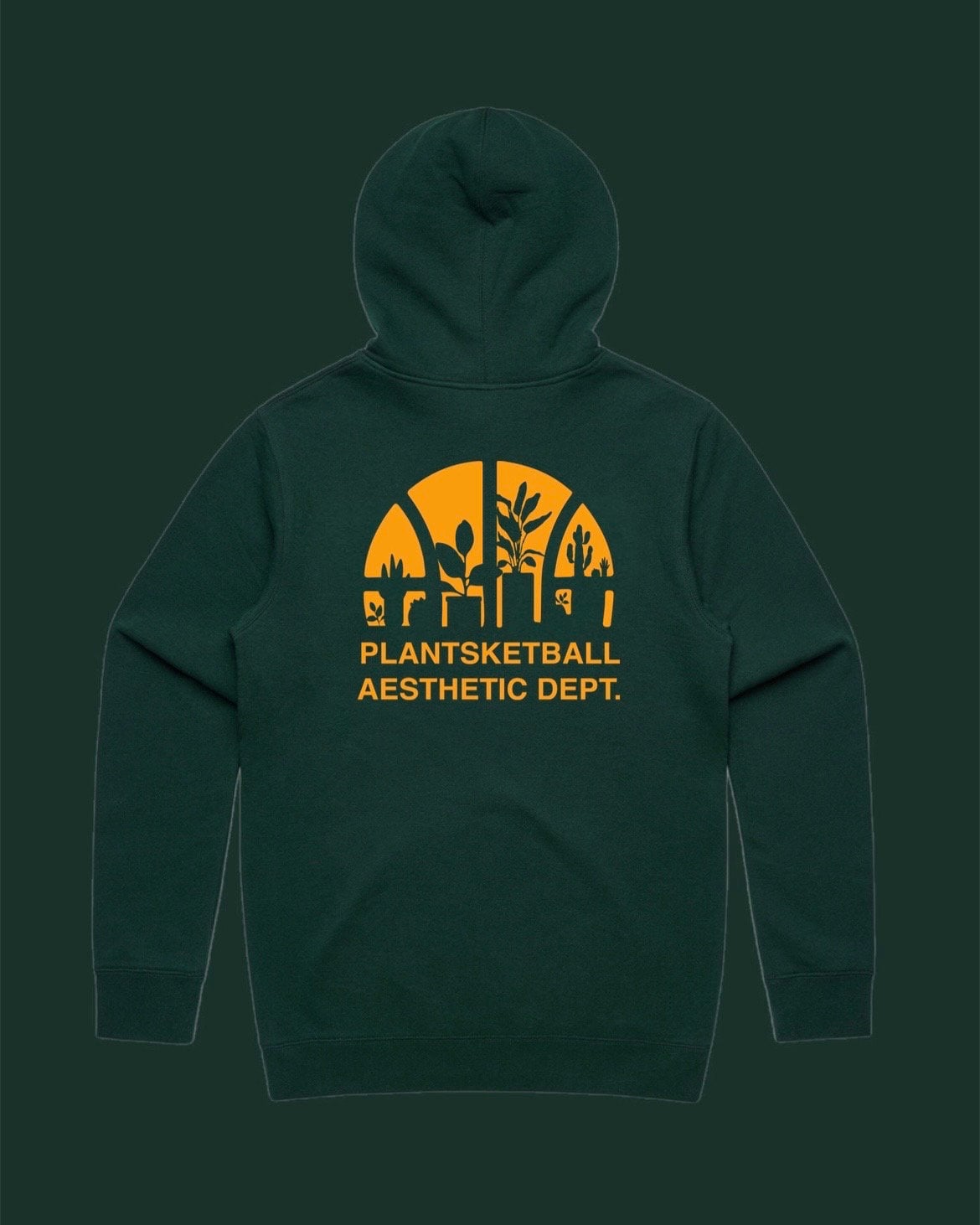 Sonic Bloom Front & Back Hoodie Green