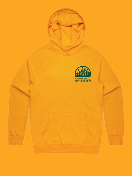 Sonic Bloom Front & Back Hoodie Gold