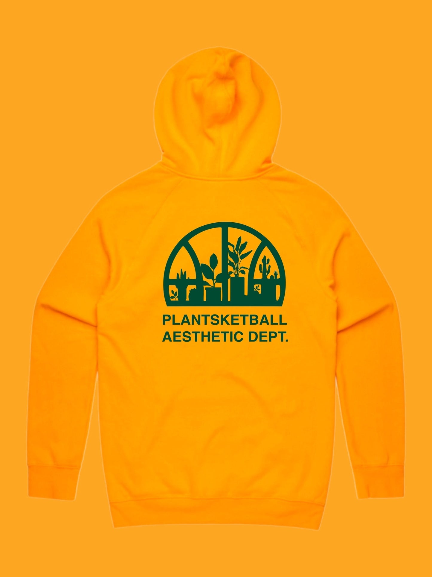 Sonic Bloom Front & Back Hoodie Gold